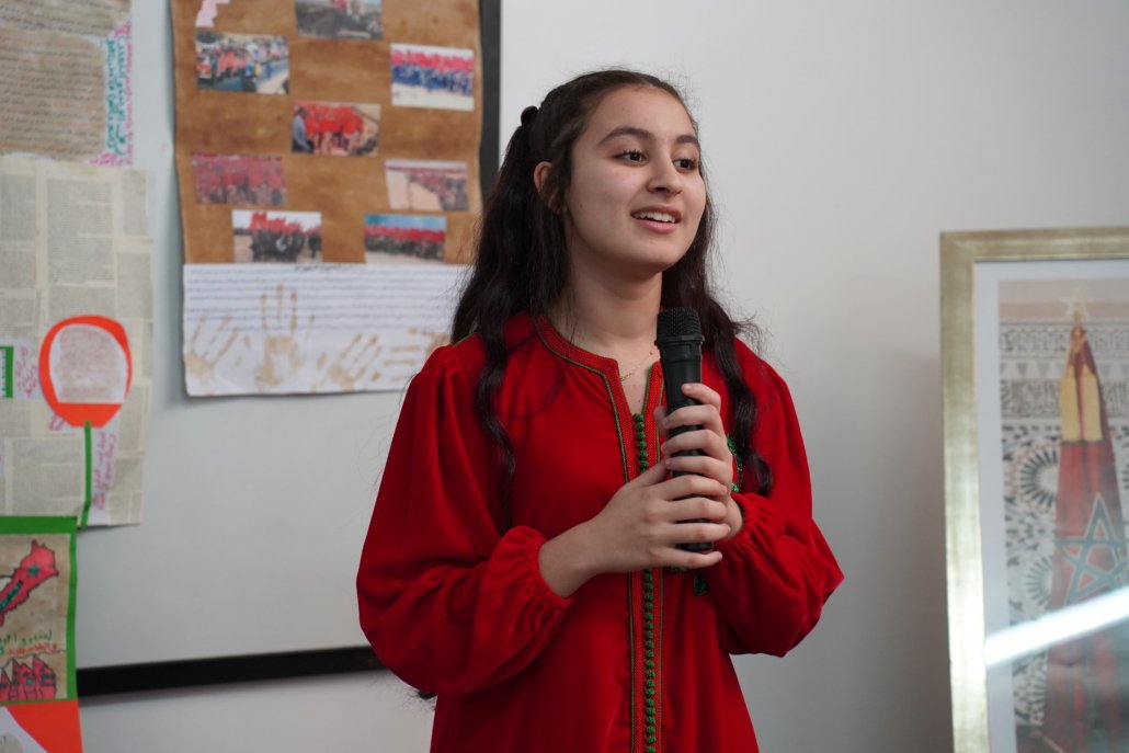 Exposition “La Marche Verte” – Groupe Scolaire SEQAT